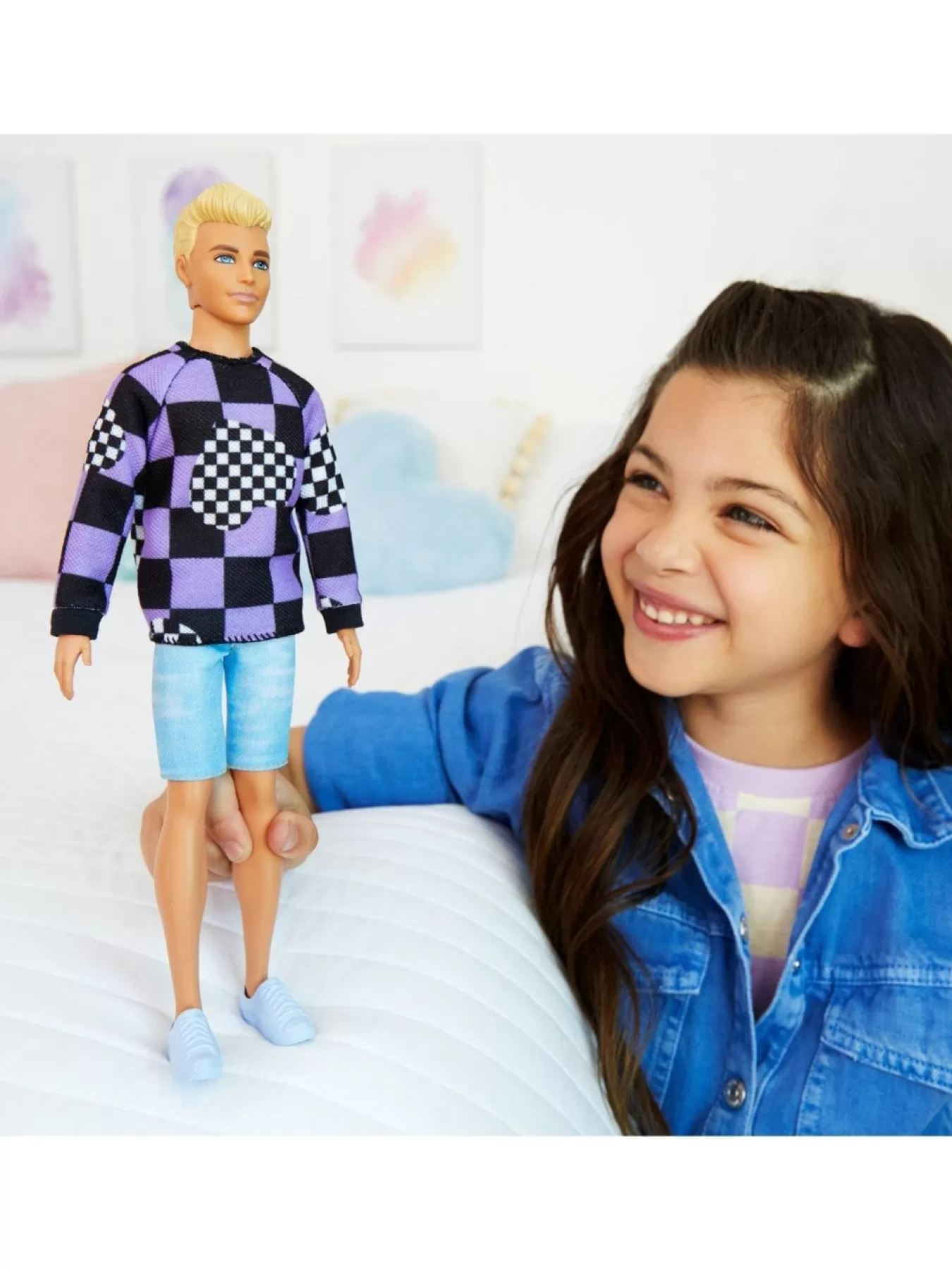 Barbie Ken Fashionista Doll #191 – Checkered Hearts* Barbie