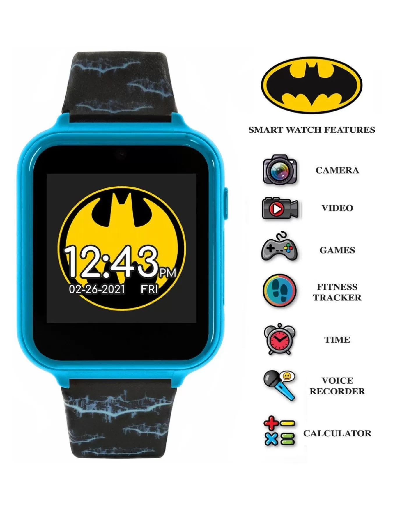 * Disney Batman Watch Kids Boys Smart Watch* Disney