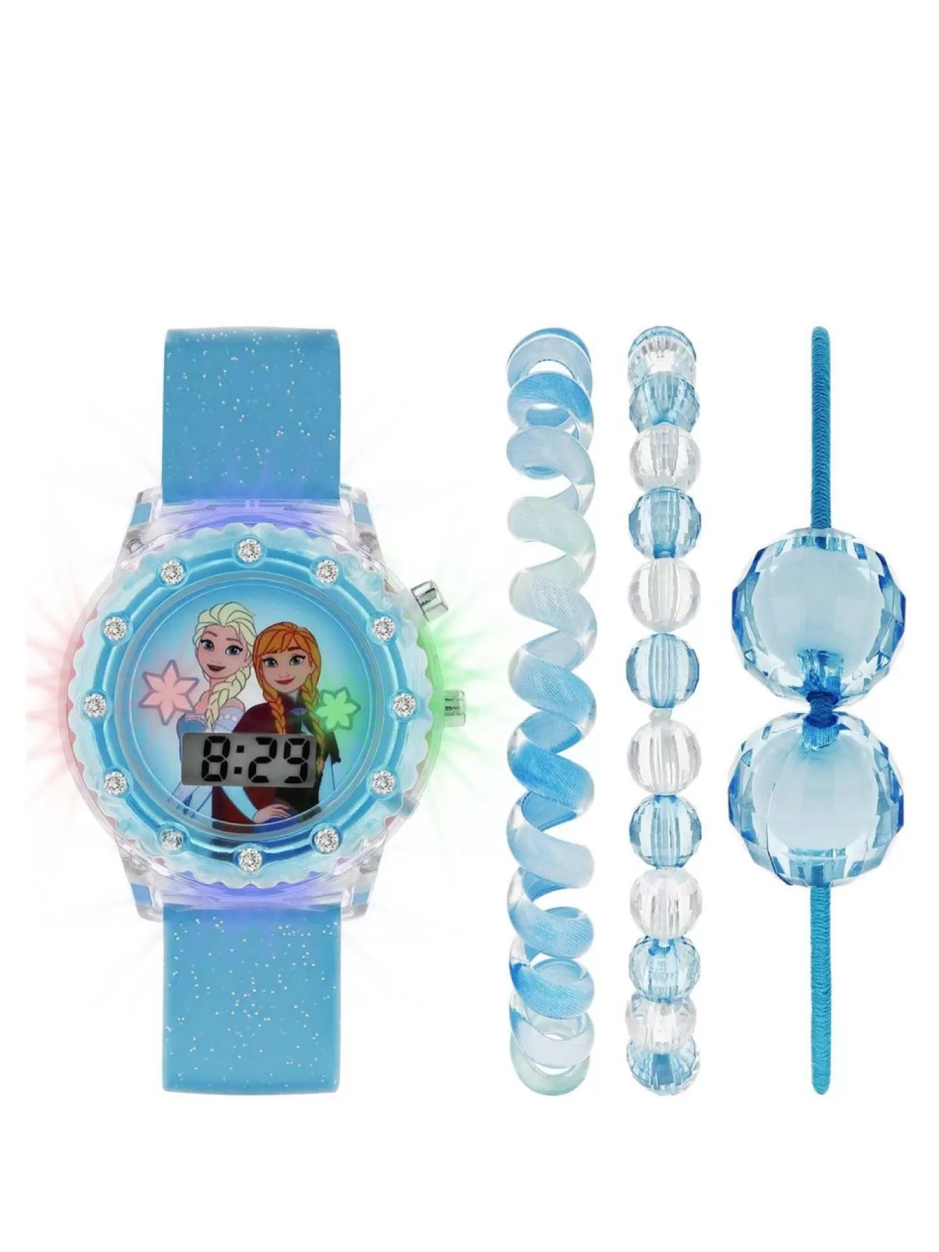 * Disney Frozen Light Blue Analogue Watch With Bracelet Set* Disney