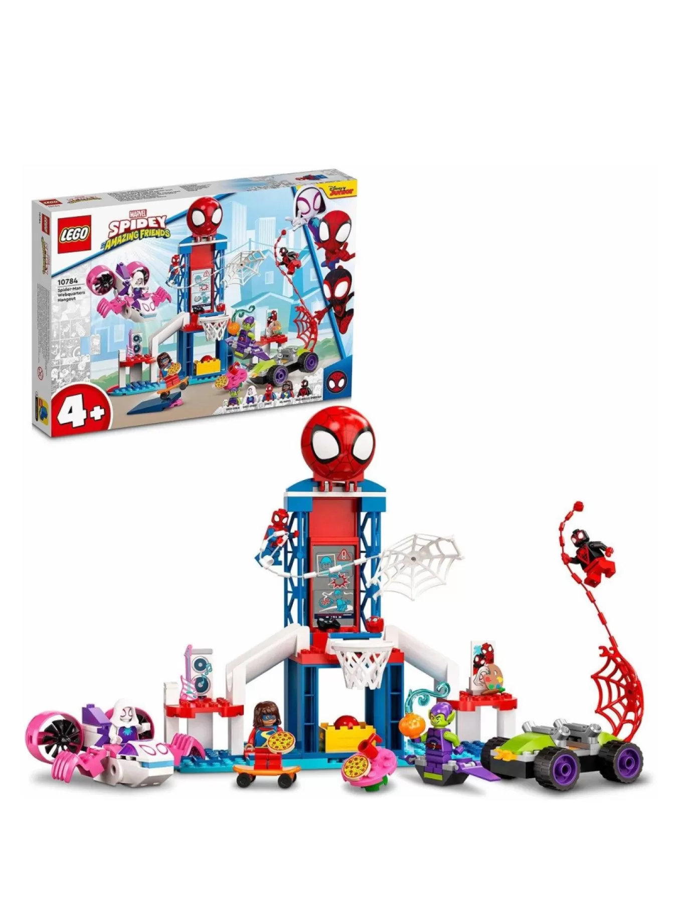 * Lego Super Heroes Spider-Man Webquarters Hangout Set 10784* Lego