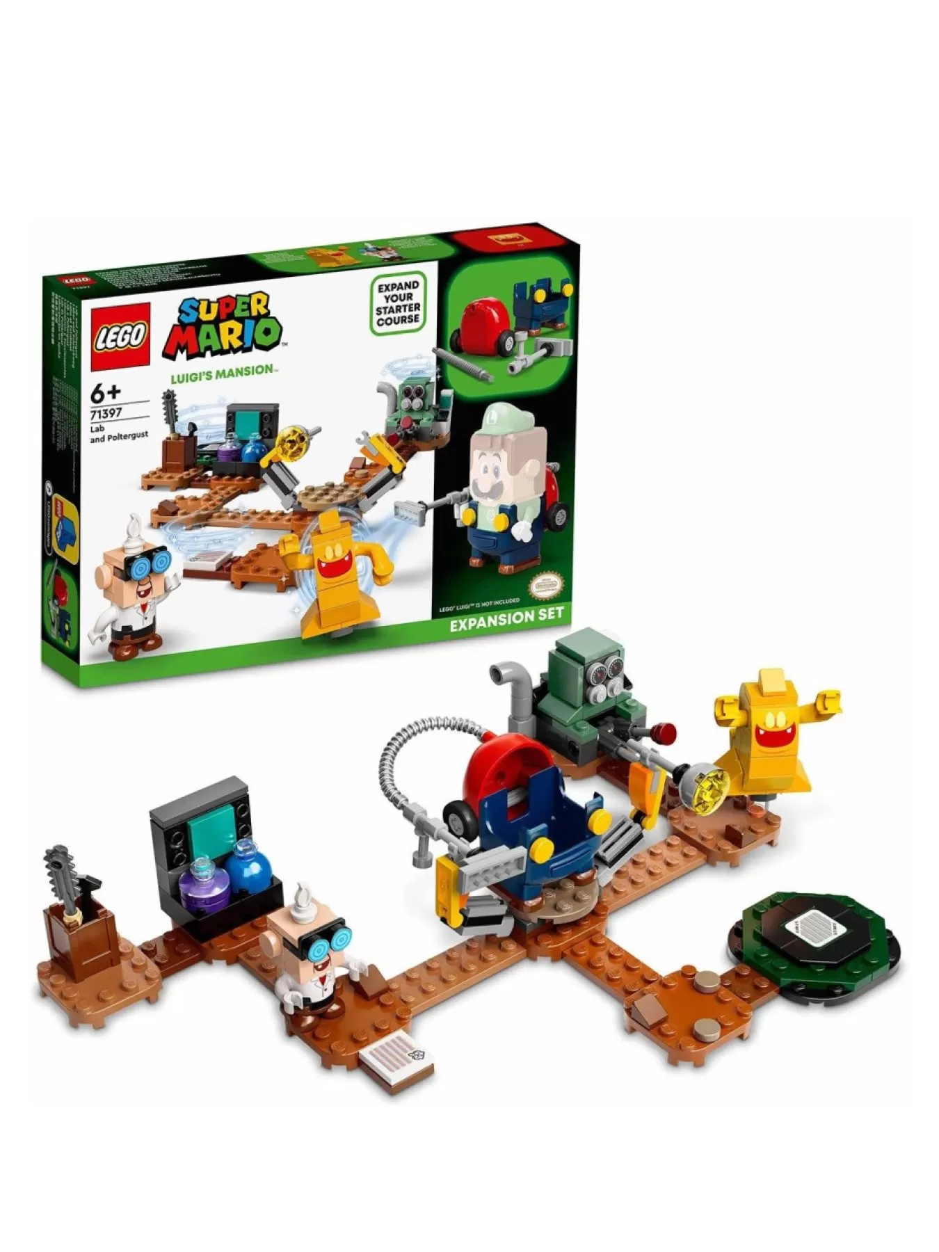 * Lego Super Mario Luigi's Mansion Lab Set 71397* Lego