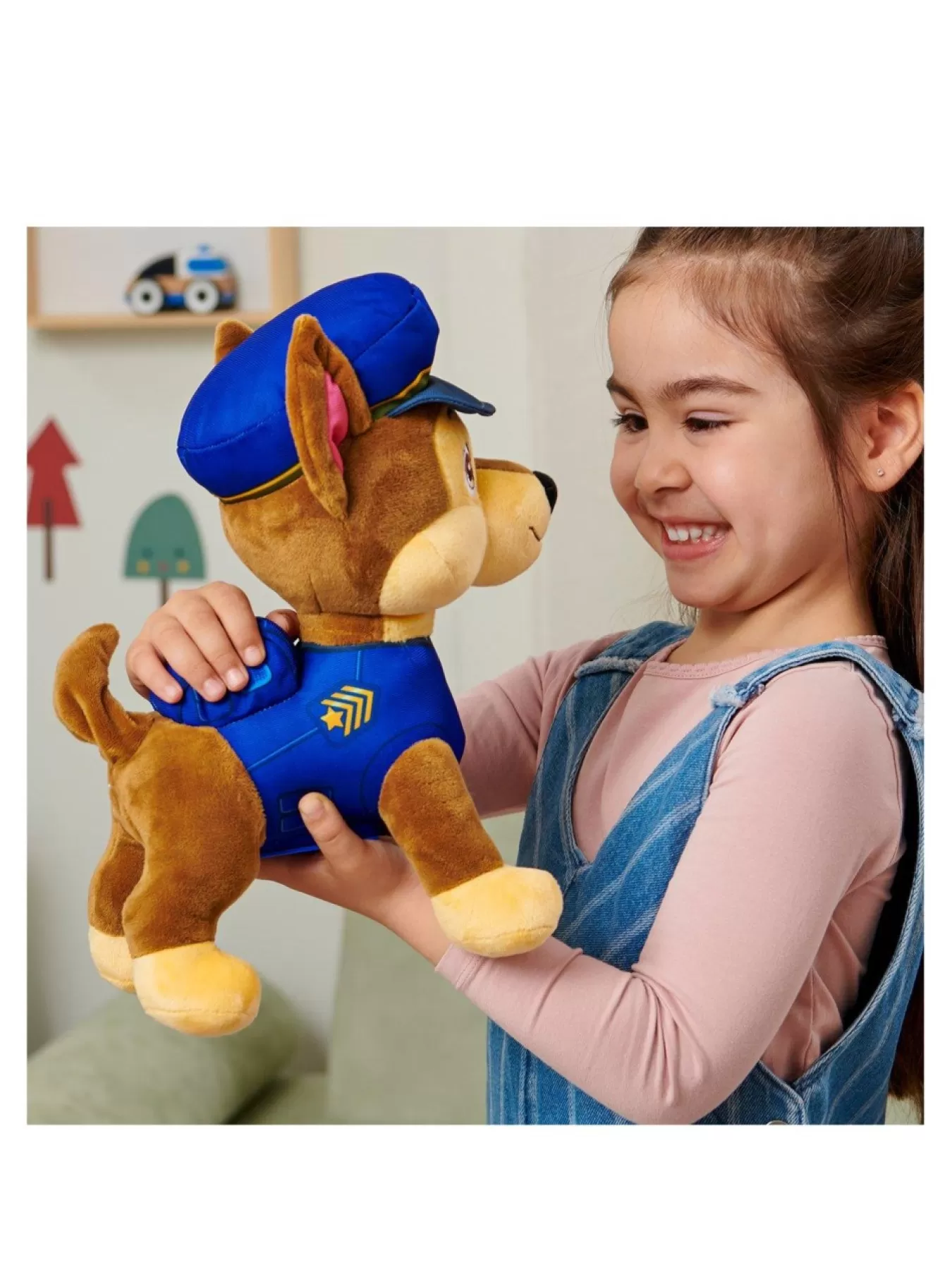 * Paw Patrol Core Feature Plush Chase* Paw Patrol