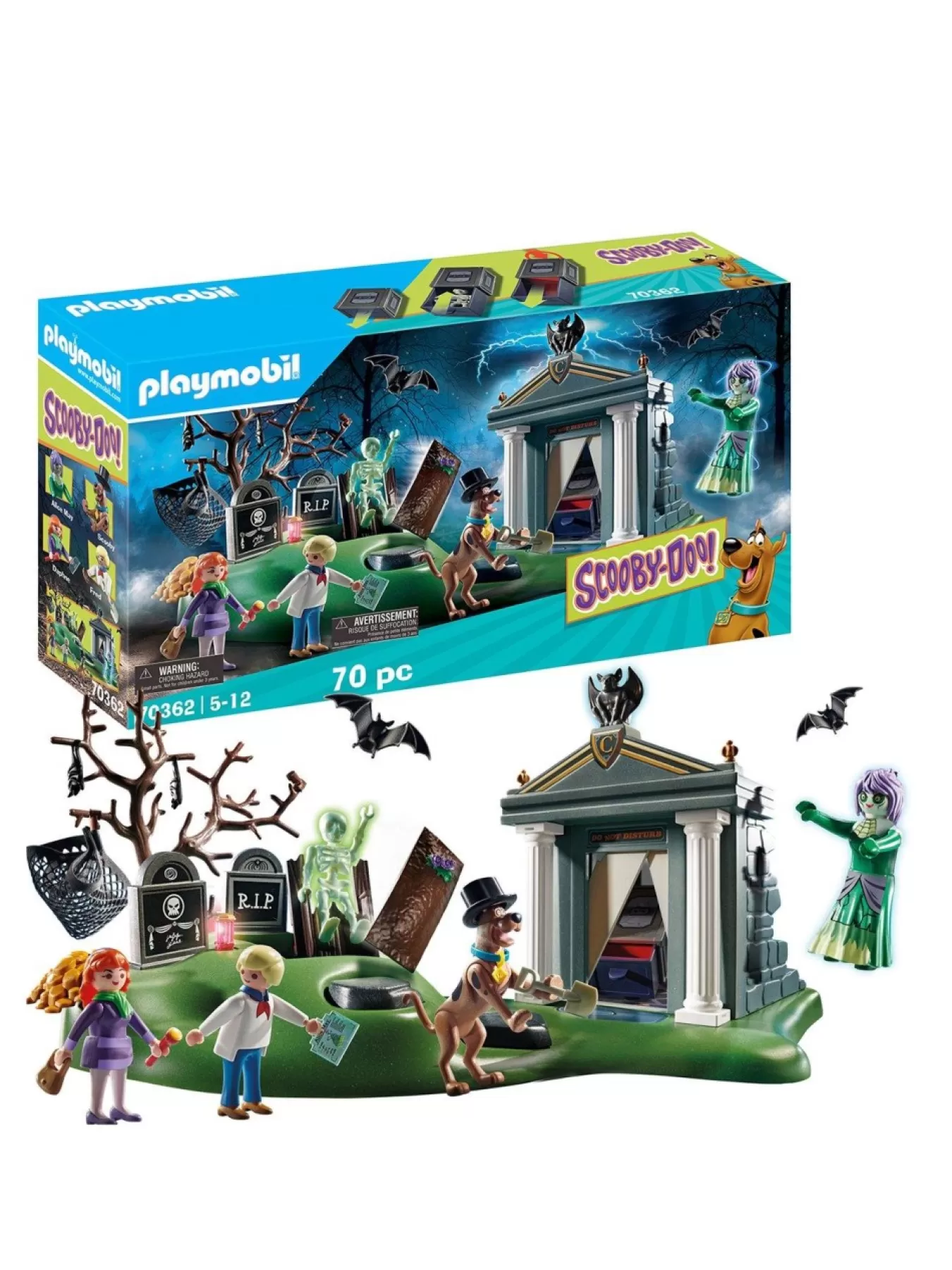 * Playmobil 70362 Scooby Doo!© Adventure On The Cemetery* Playmobil