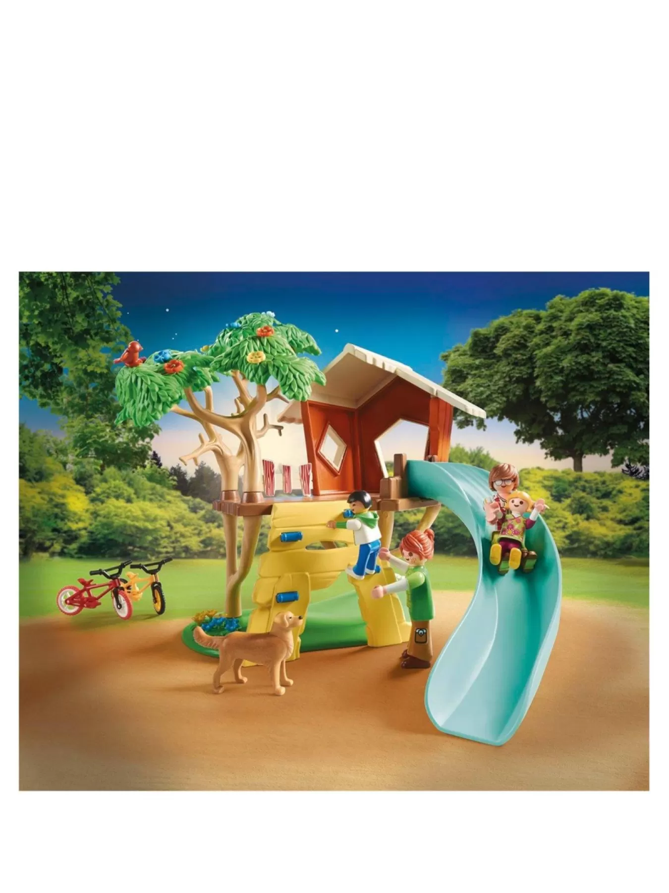 * Playmobil 71001 City Life Adventure Treehouse With Slide* Playmobil