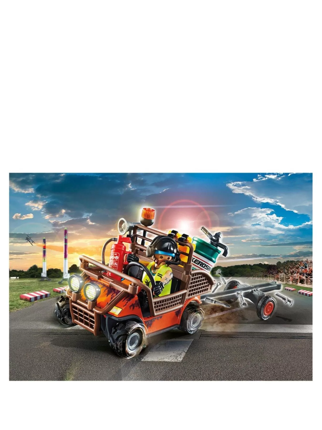 * Playmobil Air Stunt Show 70835 Tool And Gear Truck* Playmobil