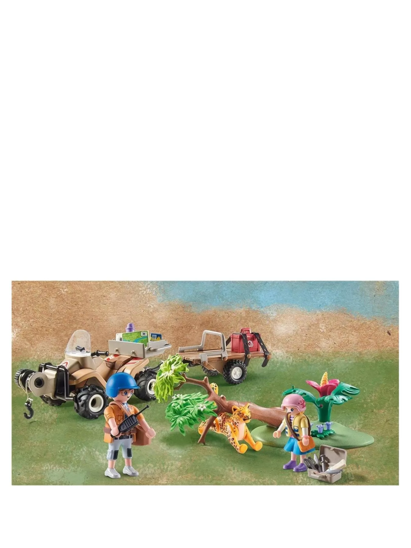 * Playmobil Discover Our Planet 71011 Animal Rescue Quad* Playmobil