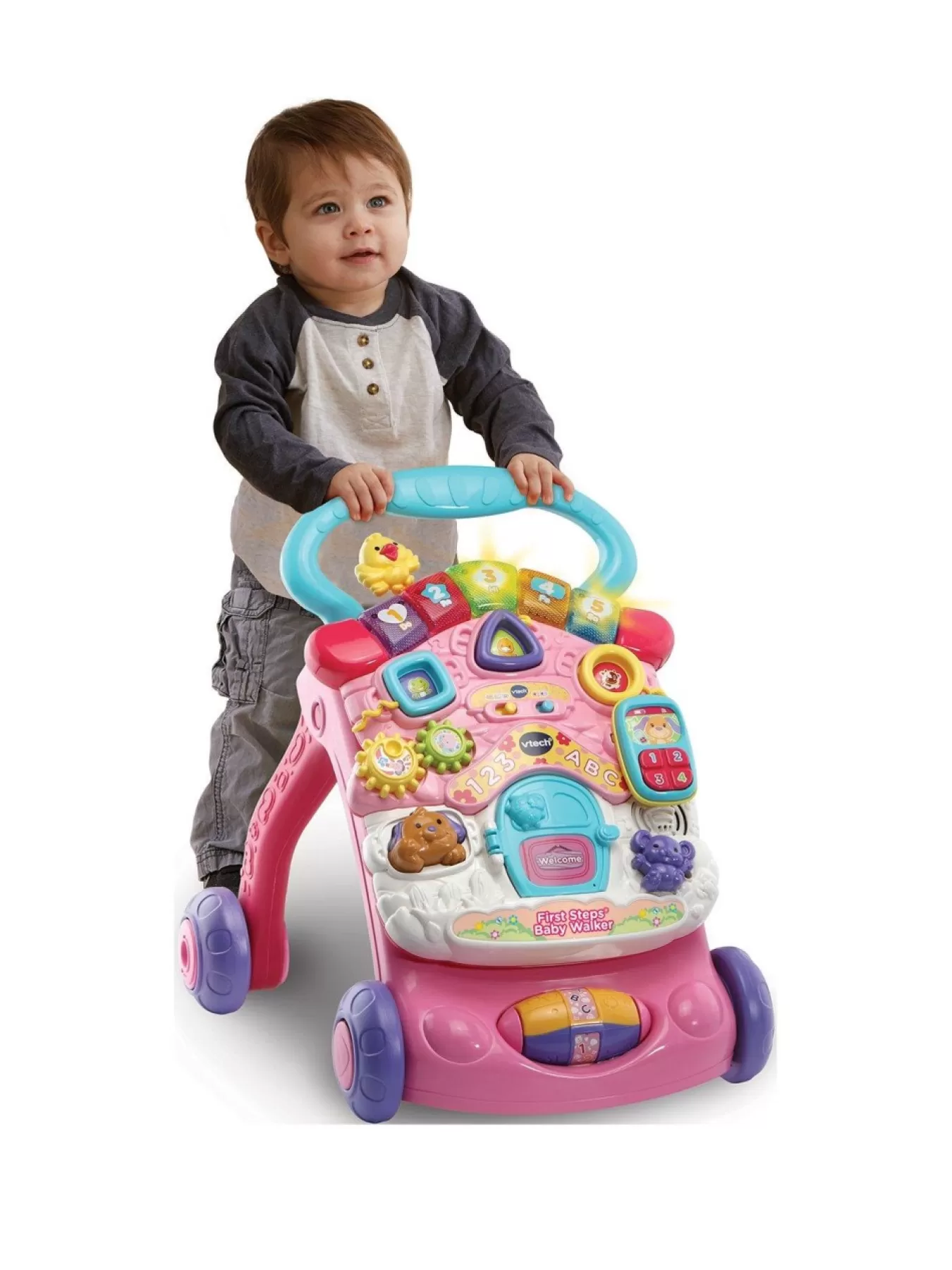 * Vtech First Steps Baby Walker – Pink* Vtech