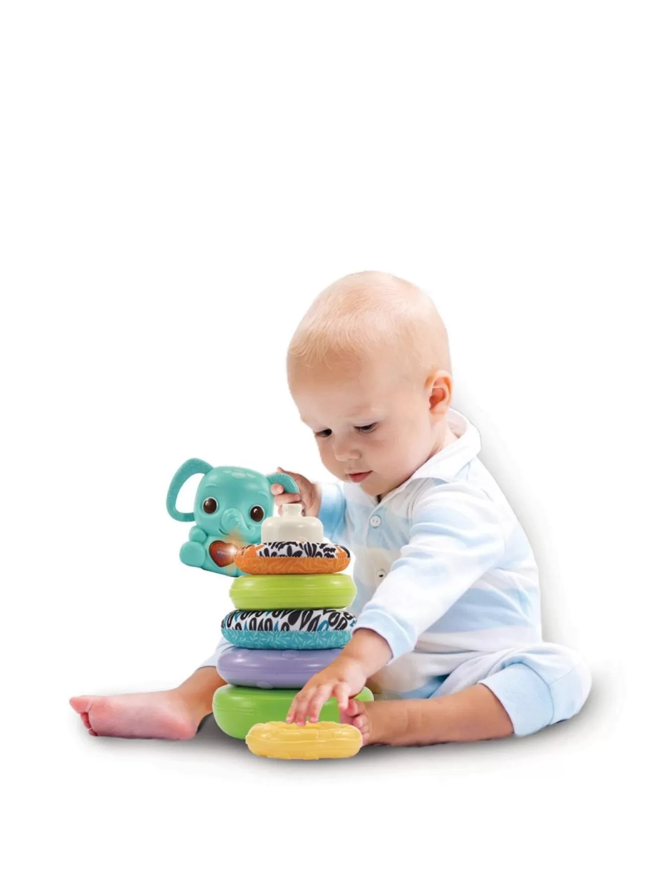 * Vtech Stack, Rattle & Link Elephant* Vtech